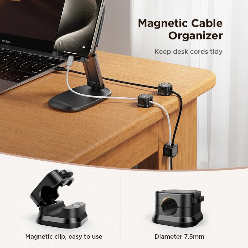 MagClip 6-Pack: Magnetic Cable Organizer - MyCandelier