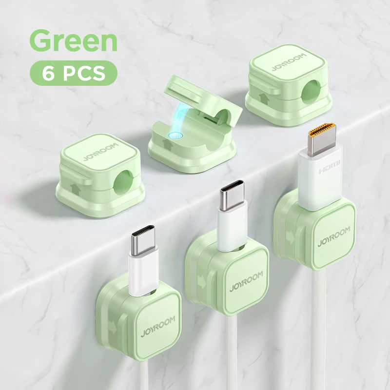 MagClip 6-Pack: Magnetic Cable Organizer - MyCandelier